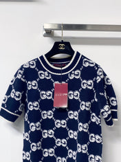 GUCCI 26S SHORT-SLEEVE KNIT SWEATER 527