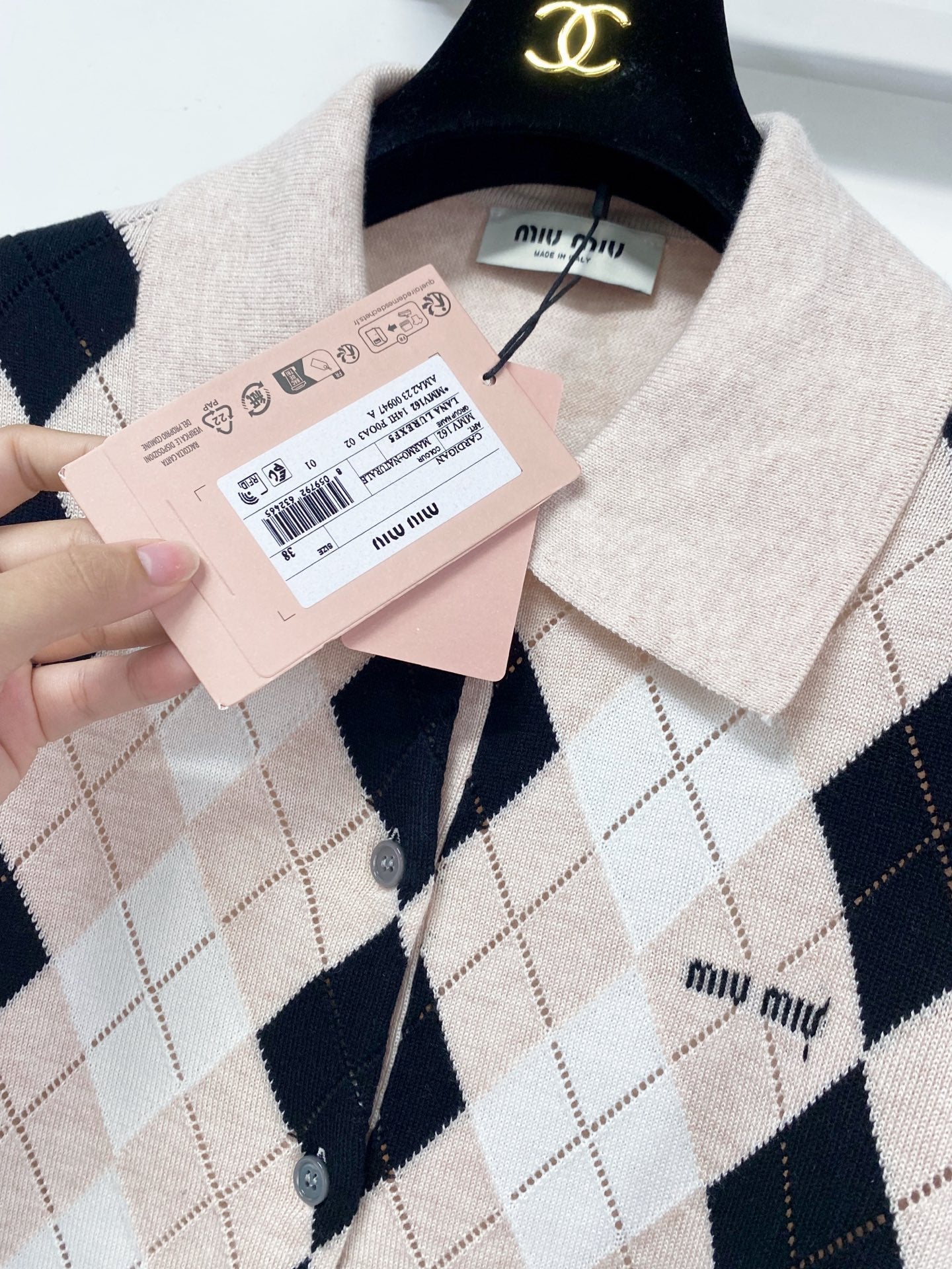 MIUMIU 26S POLO SWEATER 1346