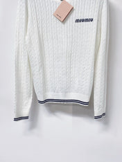 MIUMIU 26S CREWNECK SWEATER 1342