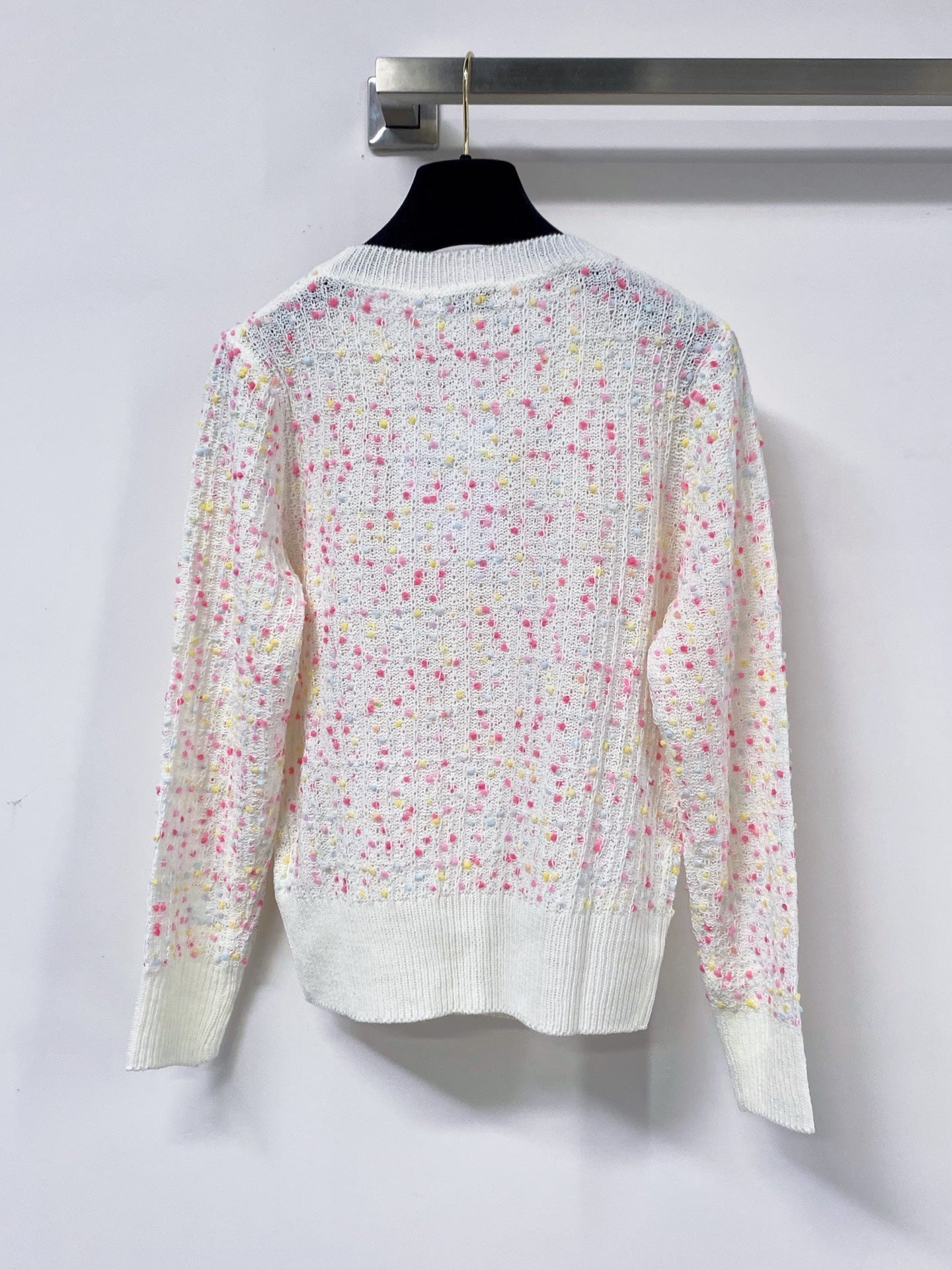 CHANEL 26S CREWNECK KNIT SWEATER 1500