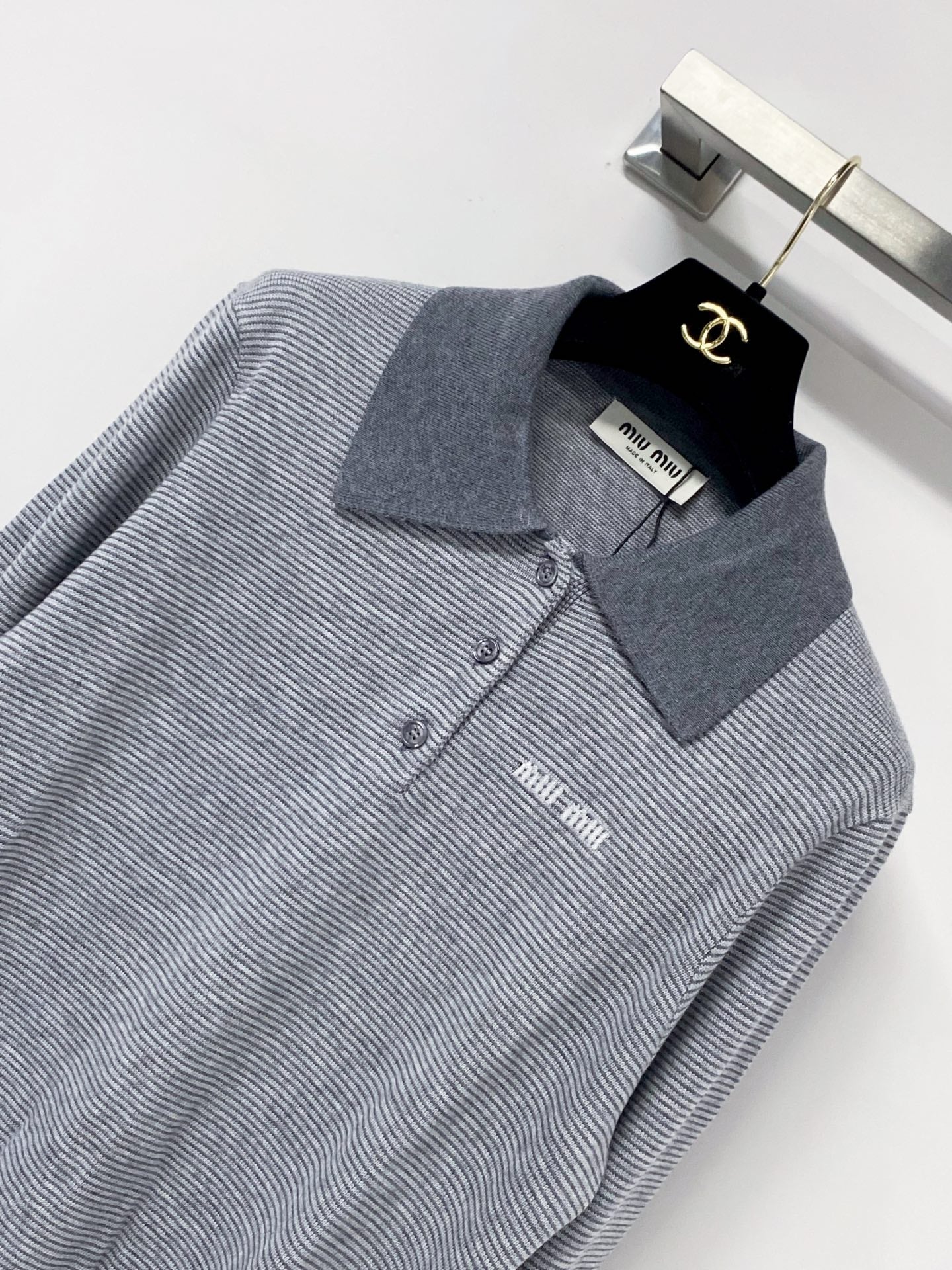 MIUMIU 26S POLO SWEATER 1351