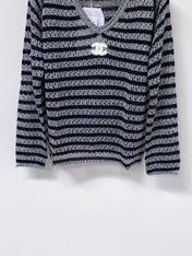 CHANEL 26S V-NECK KNIT SWEATER 1505