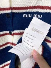 MIUMIU 26S KNIT POLO 1308