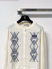 MIUMIU 26S KNIT CARDIGAN 1286