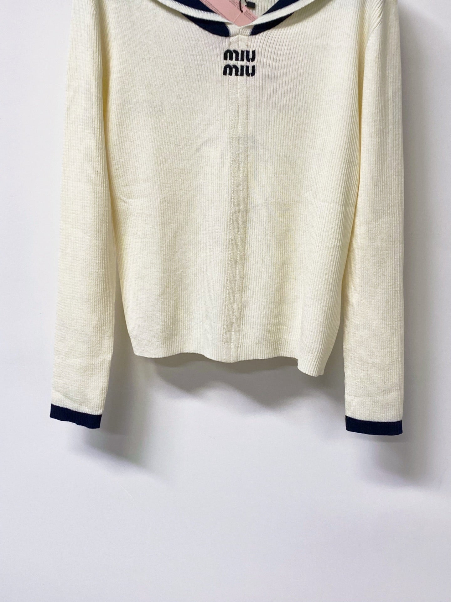 MIUMIU 26S LONG-SLEEVE KNIT SWEATER 1264