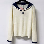 MIUMIU 26S LONG-SLEEVE KNIT SWEATER 1264