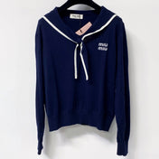 MIUMIU 26S LONG-SLEEVE KNIT SWEATER 1261
