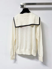 MIUMIU 26S LONG-SLEEVE KNIT SWEATER 1260