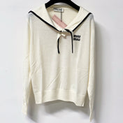 MIUMIU 26S LONG-SLEEVE KNIT SWEATER 1260