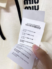 MIUMIU 26S LONG-SLEEVE KNIT SWEATER 1260