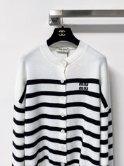 MIUMIU 26S KNIT CARDIGAN & MINI SKIRT SET 1425