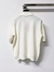 MIUMIU 26S SHORT-SLEEVE KNIT TOP 1423