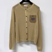 VALENTINO 26S CREW NECK KNIT CARDIGAN 323
