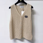 VALENTINO 26S V-NECK BUTTONED KNIT VEST 417