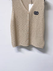 VALENTINO 26S V-NECK BUTTONED KNIT VEST 417