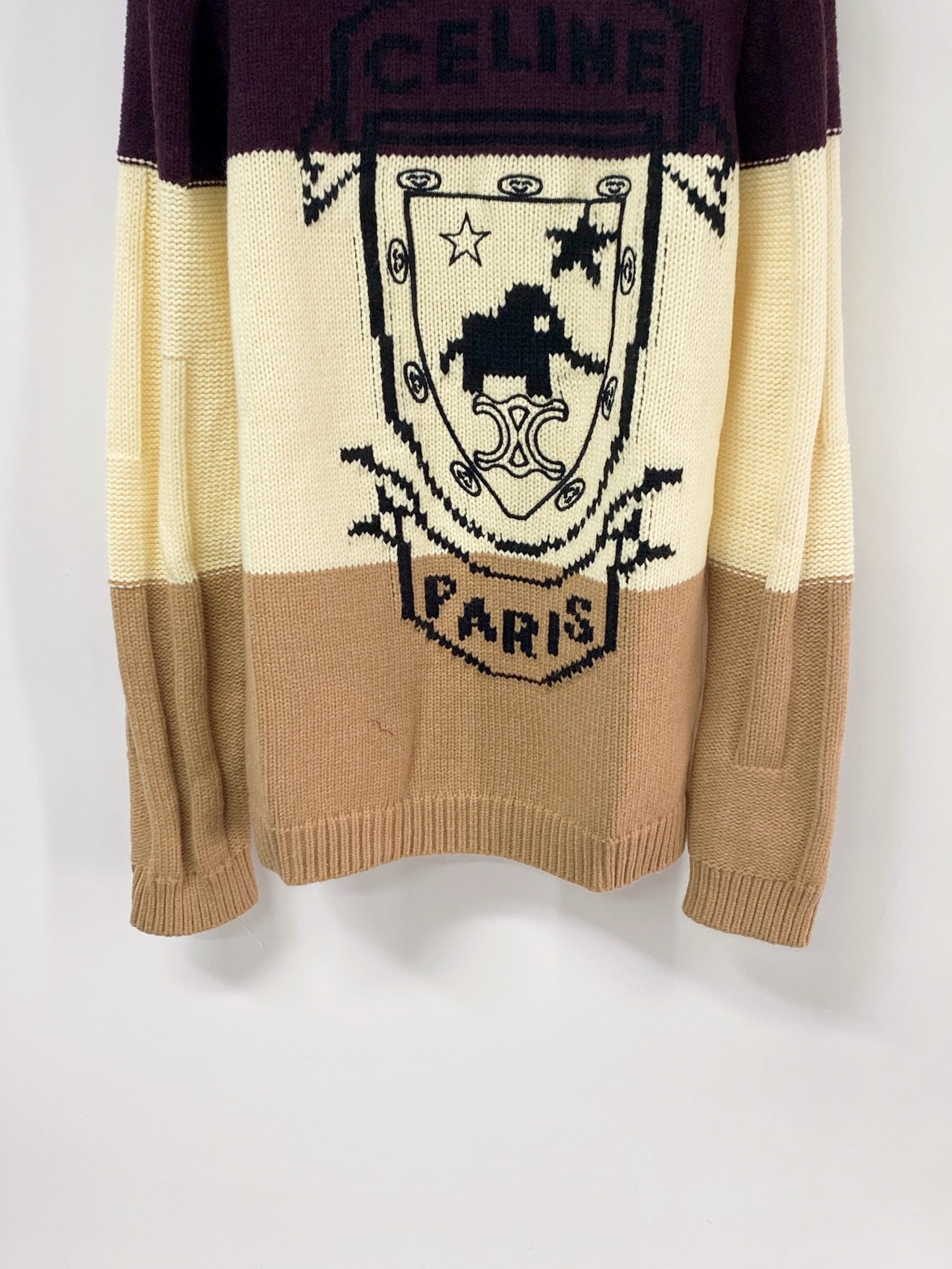 CELINE 26S CREWNECK KNIT SWEATER 755