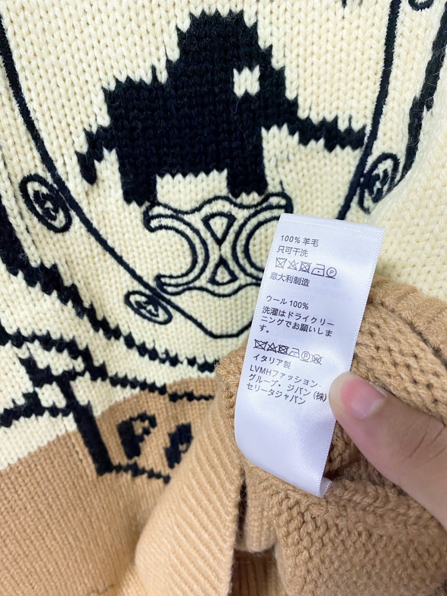 CELINE 26S CREWNECK KNIT SWEATER 755