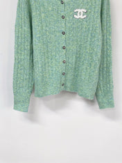 CHANEL 26S HOODED KNIT CARDIGAN 1766