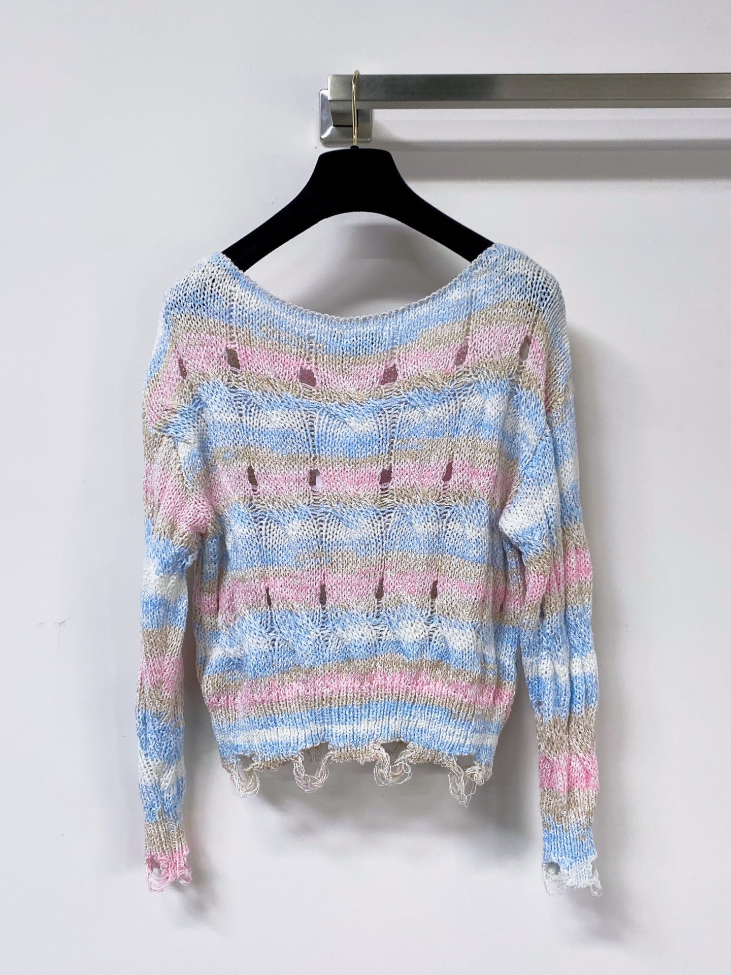 CELINE 26S STRIPED KNIT SWEATER 743