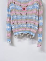 CELINE 26S STRIPED KNIT SWEATER 743