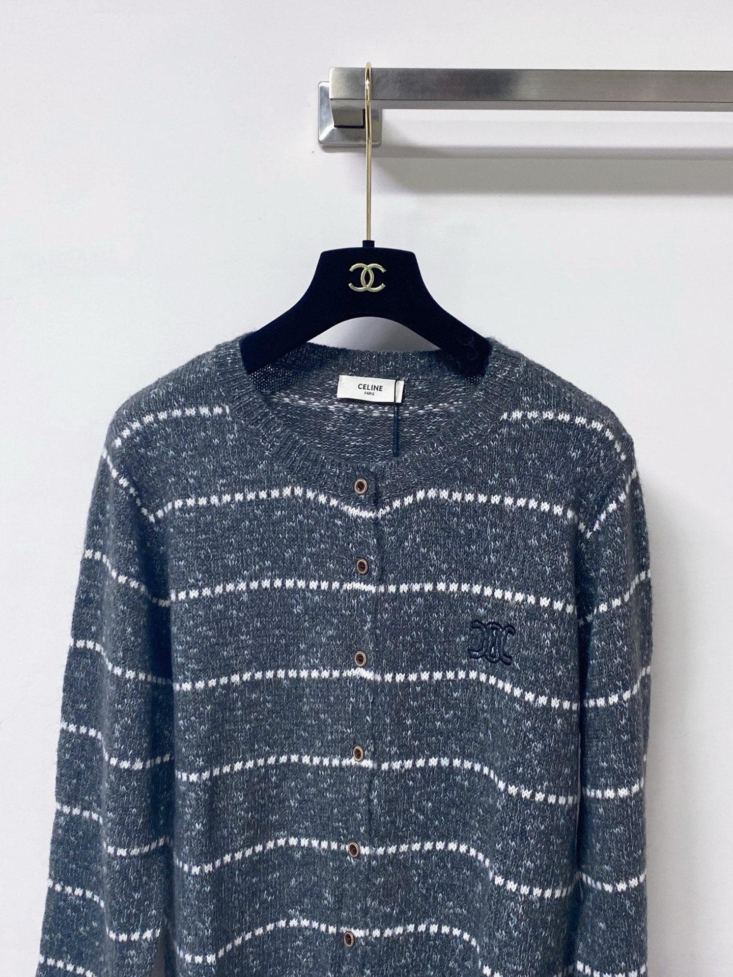 CELINE 26S KNIT CARDIGAN 670