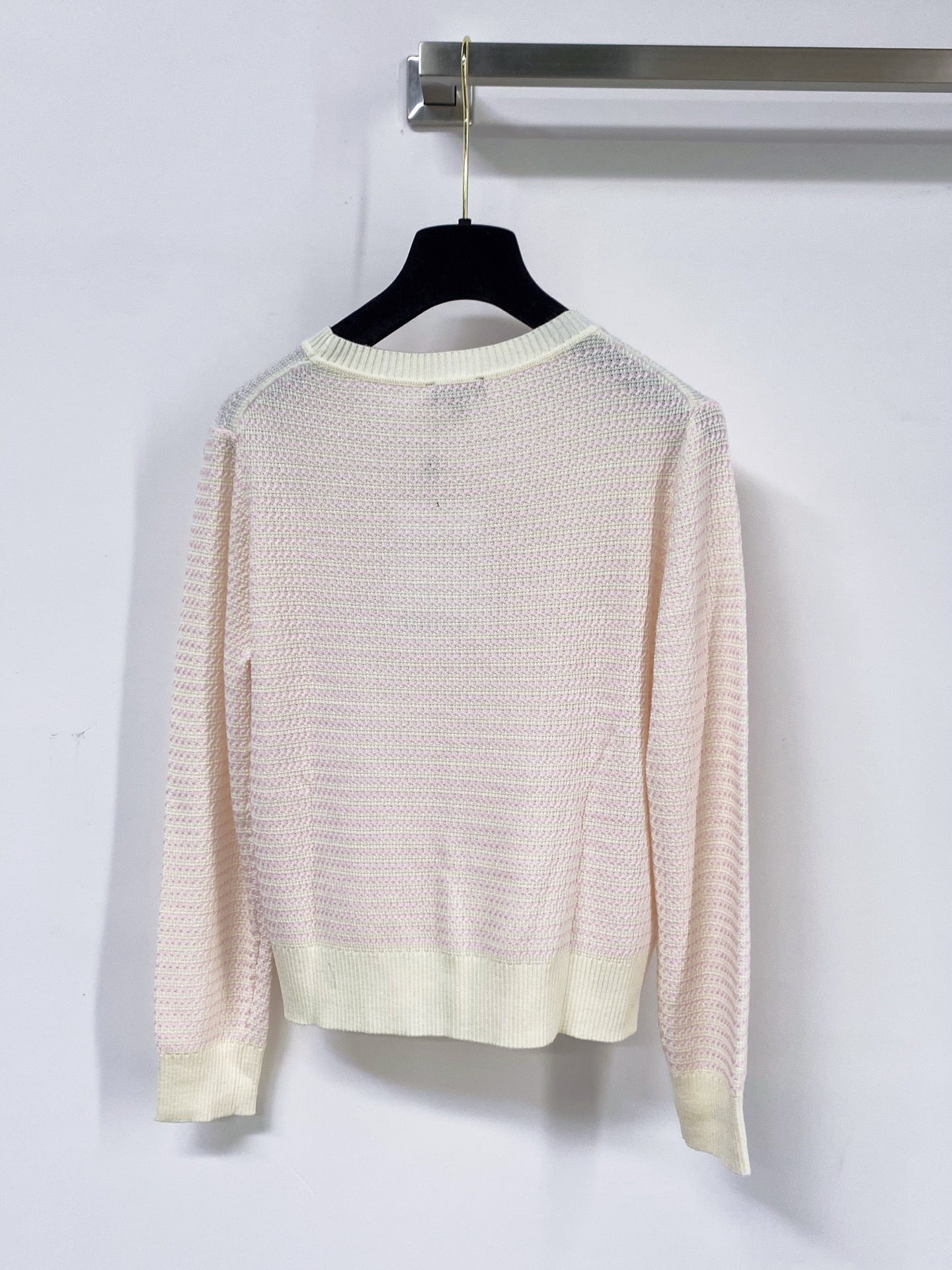 CHANEL 26S CREW-NECK KNIT SWEATER 1750