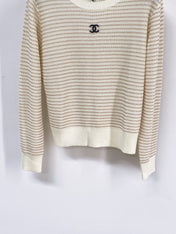 CHANEL 26S CREW-NECK KNIT SWEATER 1749