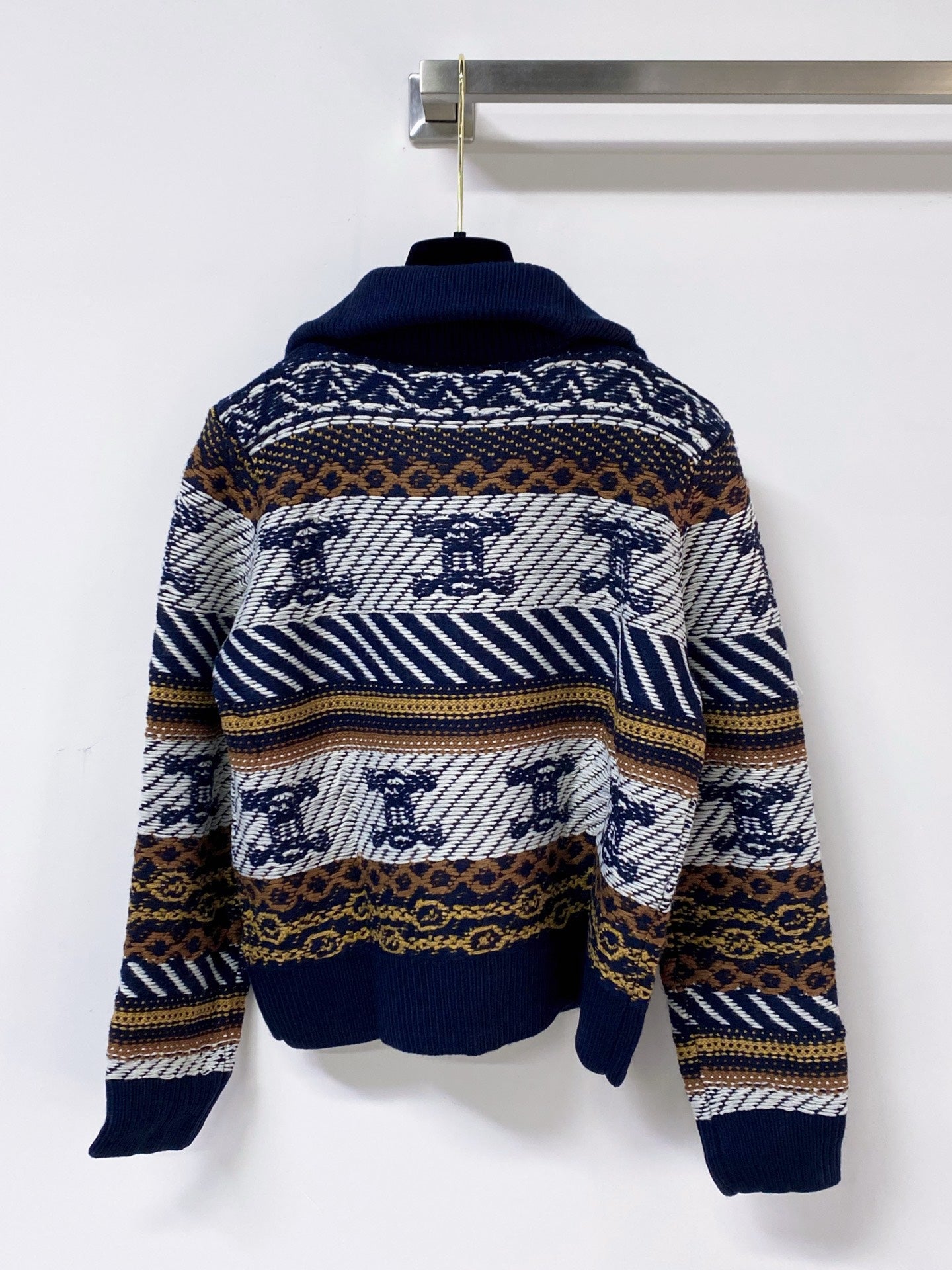 CELINE 26S ZIP-UP KNIT CARDIGAN 659