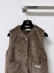 MIUMIU 26S FUR VEST 1485