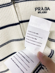 PRADA 26S ZIP-UP KNIT CARDIGAN 1333