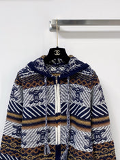 CELINE 26S ZIP-UP KNIT HOODIE 623