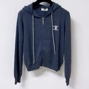 CELINE 26S ZIP-UP KNIT HOODIE 617