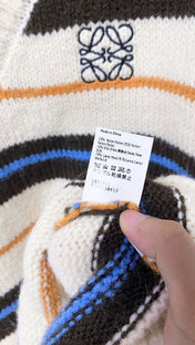LOEWE 26S V-NECK KNIT SWEATER 623