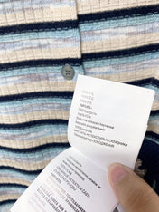 PRADA 26S POLO-COLLAR KNIT CARDIGAN 1295