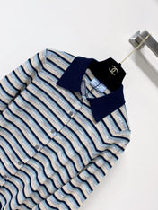 PRADA 26S POLO-COLLAR KNIT CARDIGAN 1295