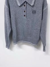 LOEWE 26S COLLAR KNIT SWEATER 626