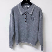 LOEWE 26S COLLAR KNIT SWEATER 626