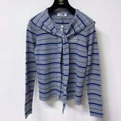 LOEWE 26S SCARF-DETAIL KNIT TOP 684