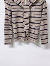 LOEWE 26S SCARF-DETAIL KNIT TOP 682