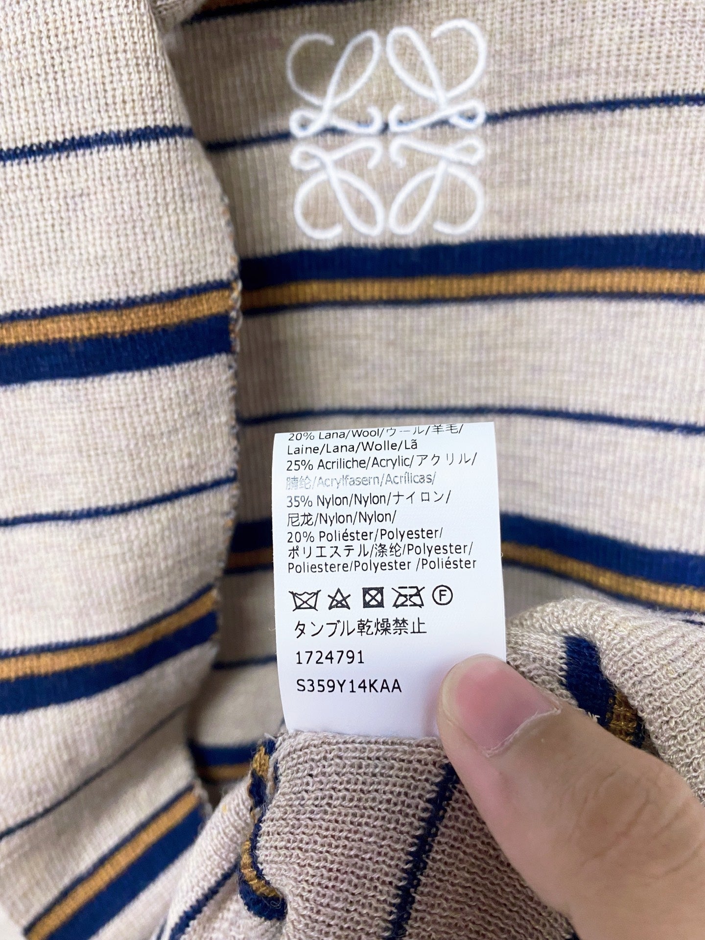 LOEWE 26S SCARF-DETAIL KNIT TOP 682