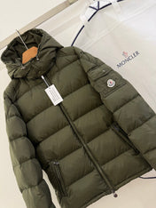 MONCLER 25S SHORT HOODED PUFFER JACKET 325