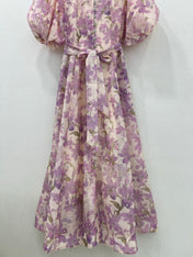 Zimmermann 25 Lyrical Printed Silk Midi Dress