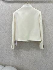 DIOR 25S SILK-BLEND KNIT JACKET STYLE 173