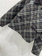 BURBERRY 25S COTTON PLAID JACKET 131