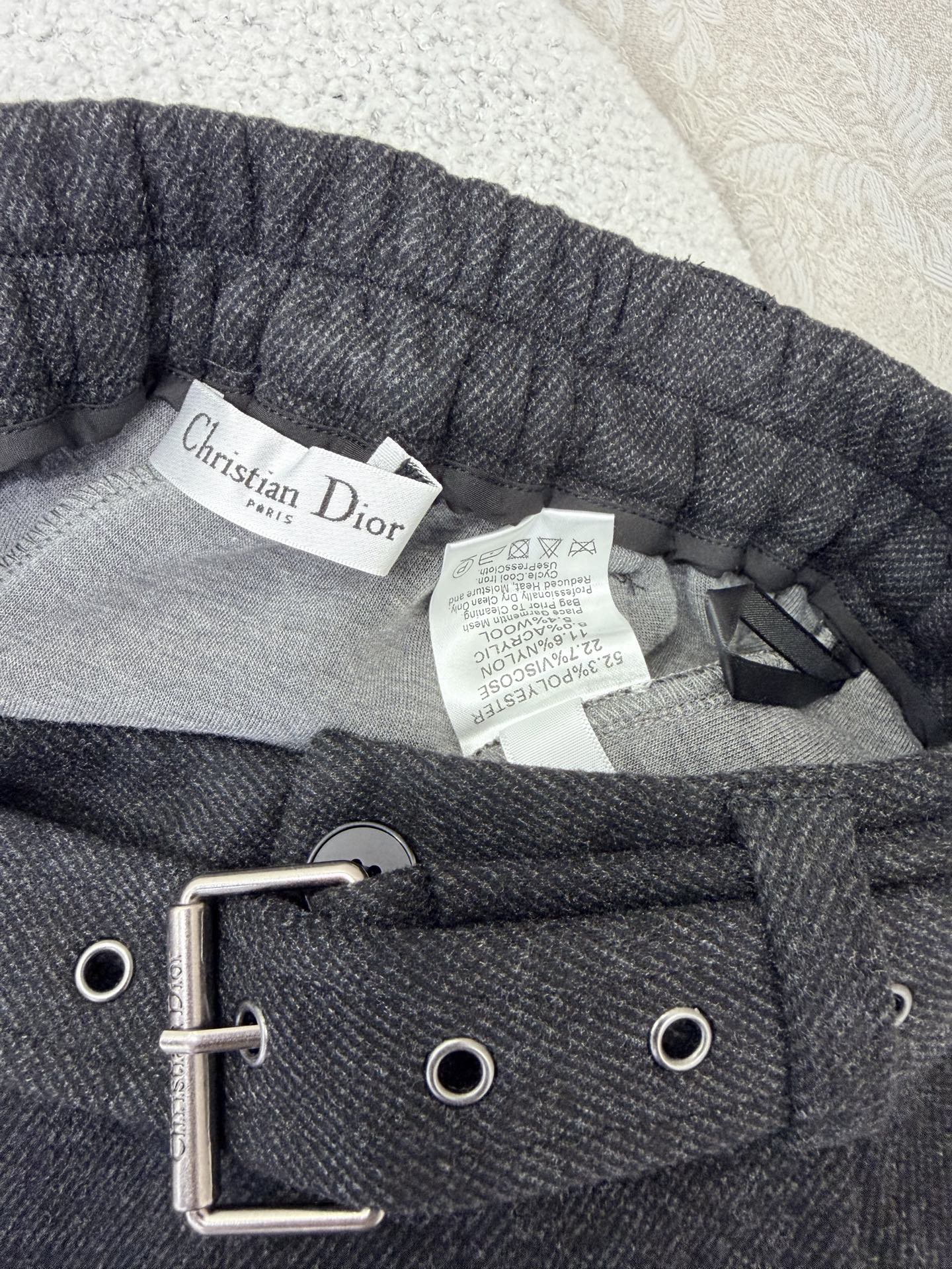 DIOR 25S WIDE-LEG PANTS 733