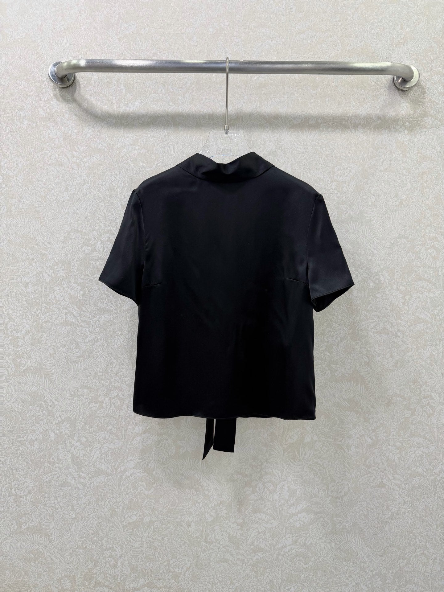 DIOR 26S SHORT-SLEEVE WAIST-TIED SHIRT 1217