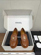 MOCCASIN 2.5 CM IN GINGERBREAD BROWN PREMIUM LAMBSKIN