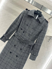 DIOR 25S LONG TRENCH COAT STYLE 302
