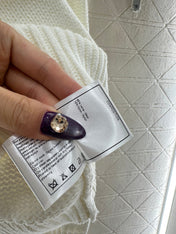 CHANEL 25S EMBROIDERED CROCHET SWEATER 349