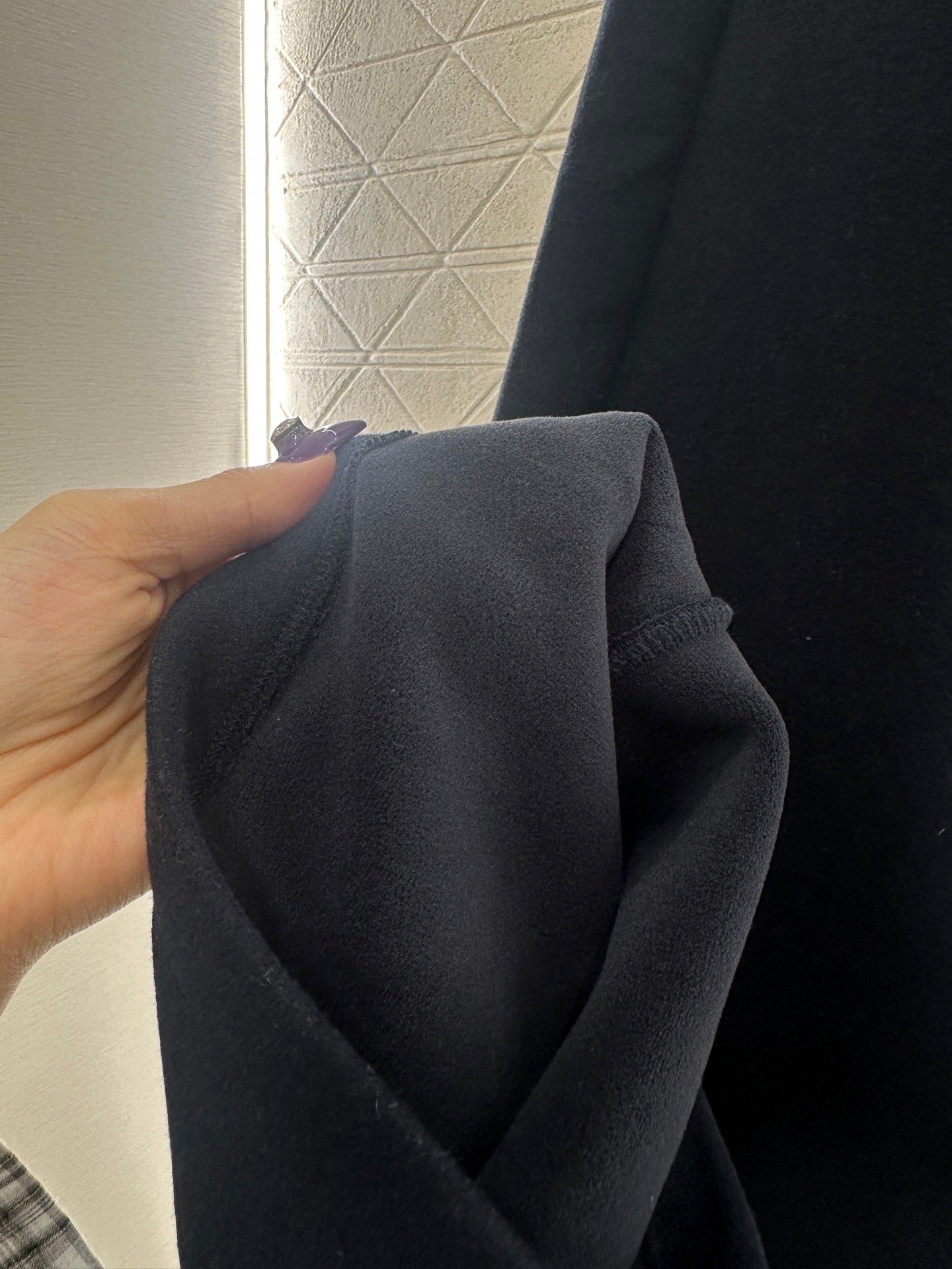 CHANEL 25S WIDE-LEG FLEECE-LINED PANTS 403